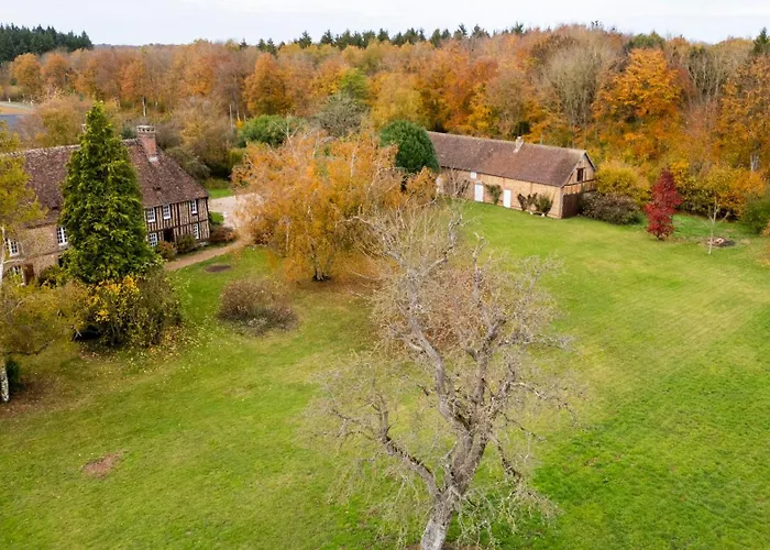 Manoir Normand Du 17e Siecle Avec Piscine Chauffee Villa Chambord (Eure)